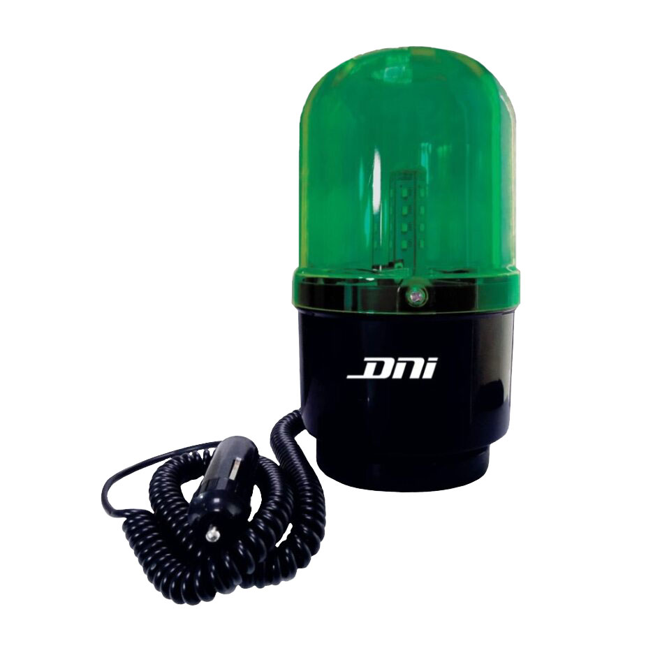 SINALIZADOR ROTATIVO 12-24V 0,1A VERDE