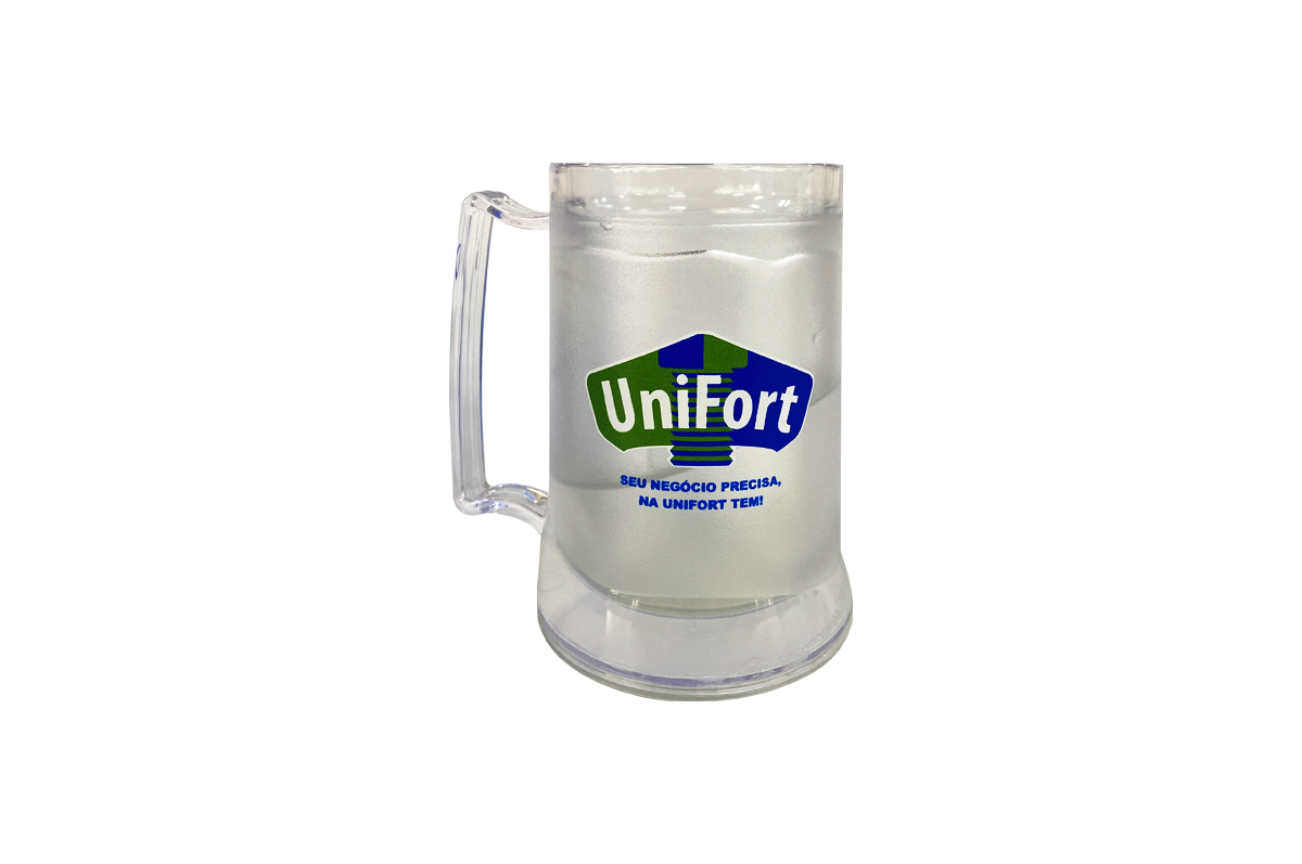 CANECA ACRILICA CRISTAL UNIFORT