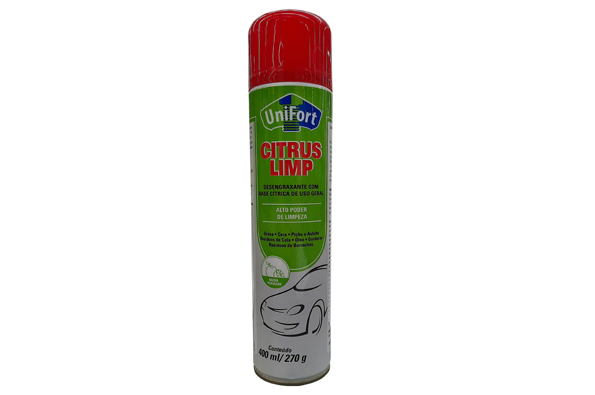 DESENGRAXANTE CITRUS LIMPEZA PESADA 400ML/270G UNIFORT