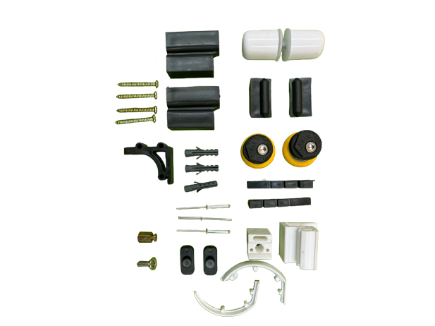 KIT BOX BRANCO BATENTE PARAFUSO