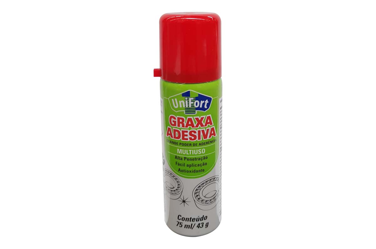 GRAXA ADESIVA SPRAY 75ML/43G MINI UNIFORT