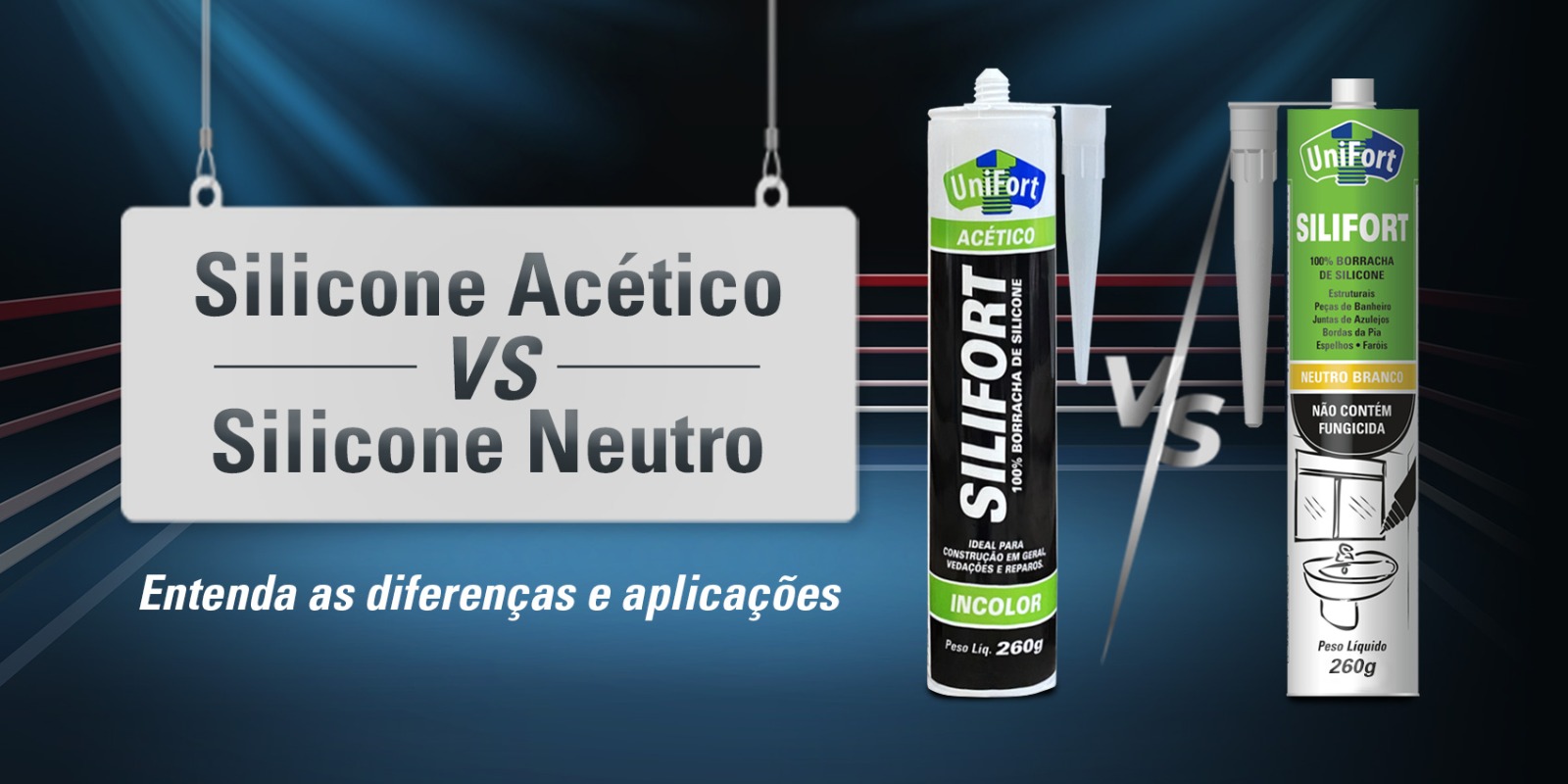 Silicone Acético vs. Silicone Neutro: Entenda as diferenças e aplicações