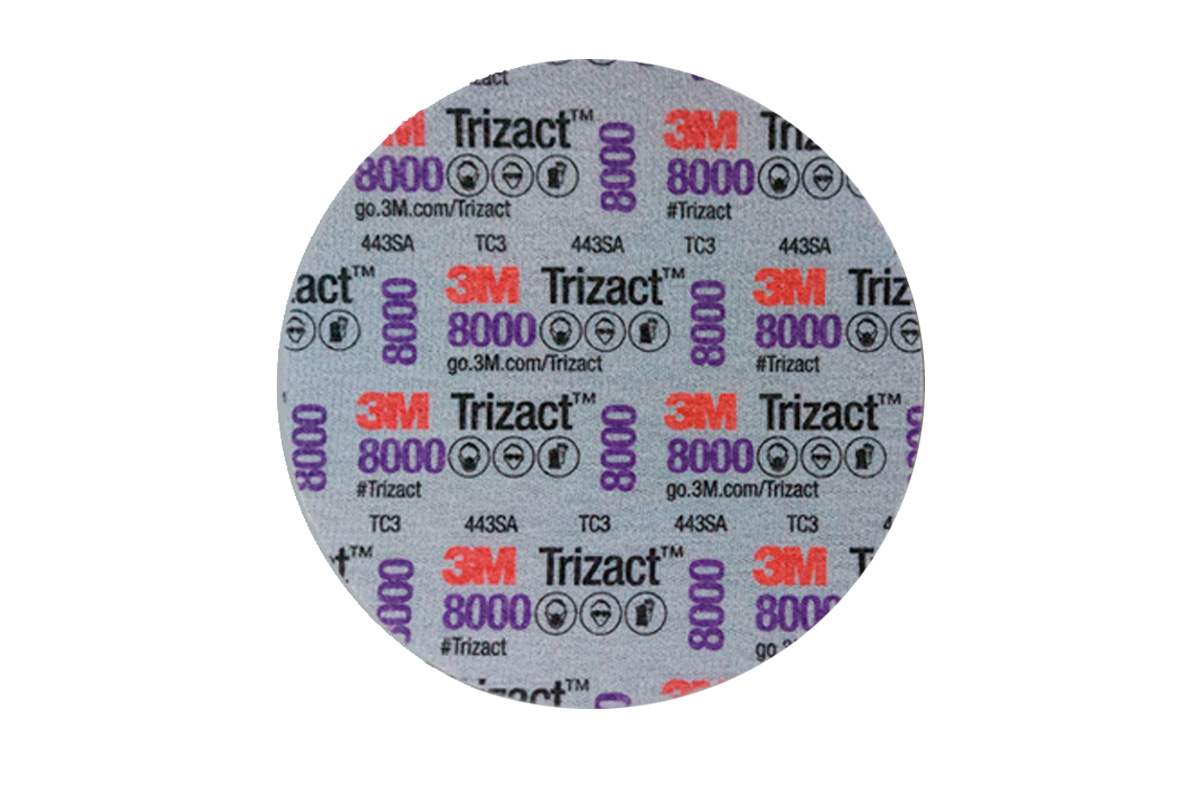 DISCO ABRASIVO TRIZACT P8000 DIAM.152MM