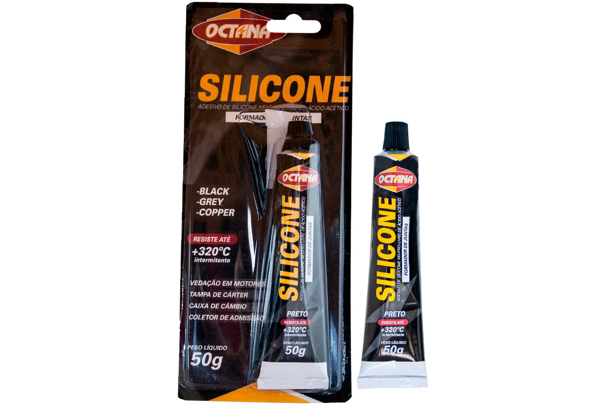 SILICONE NEUTRO BLACK 50G OCTANA