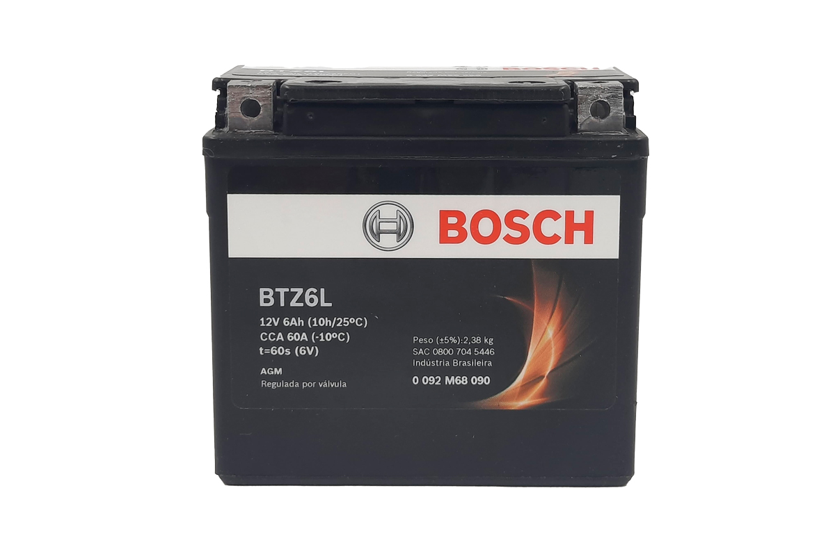 BATERIA 12V 6AH BTZ6LBS BROS 150 ES/ESD,TITAN 150 ES/ESD