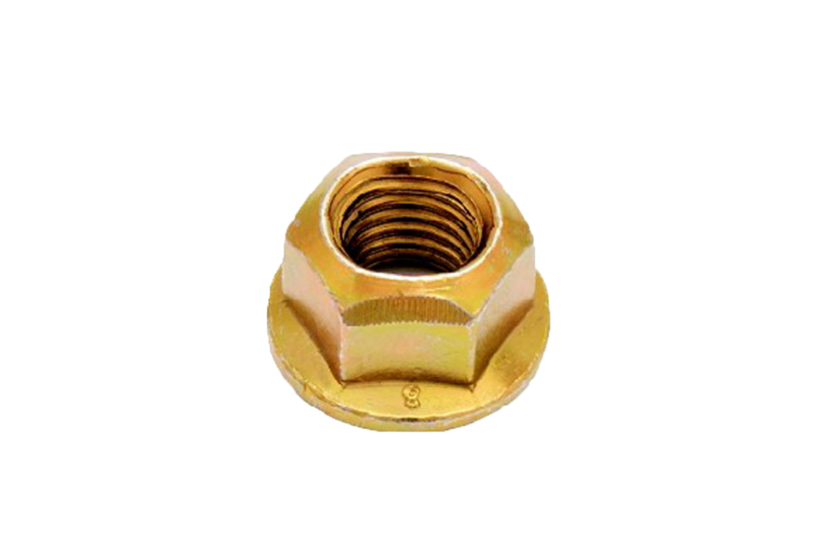 PORCA M12X1,75 MA CHV 18MM SEXT.ZN C/FLANGE/TORQUE