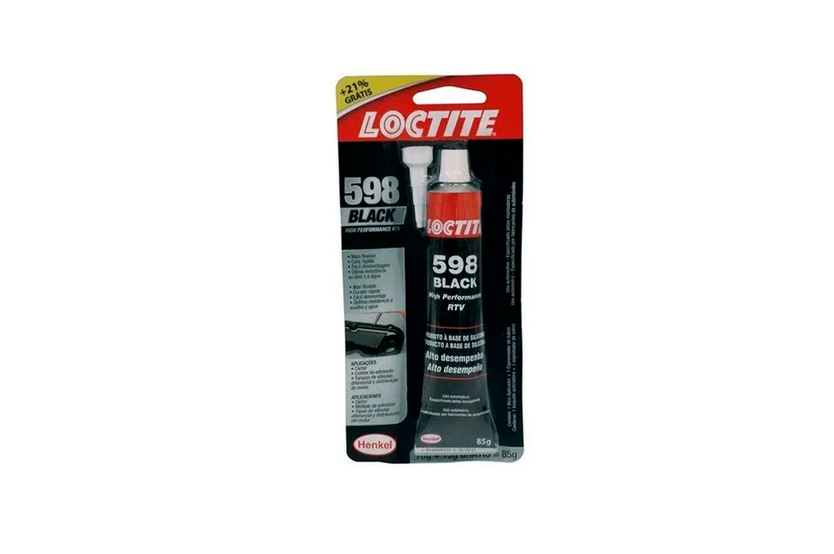 SILICONE NEUTRO BLACK 85G LOCTITE