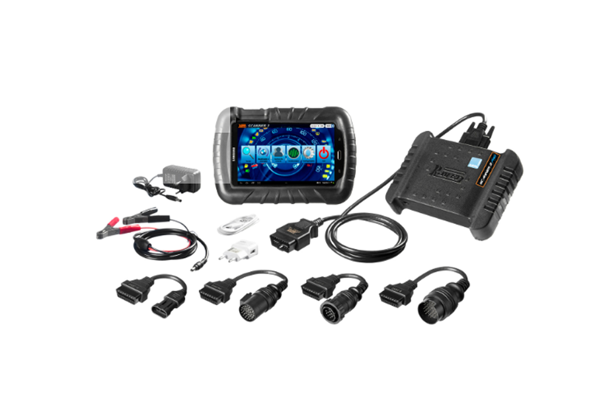 SCANNER 3 PRO C/TABLET-KIT LINHA DIESEL LEVE P/AUTOS