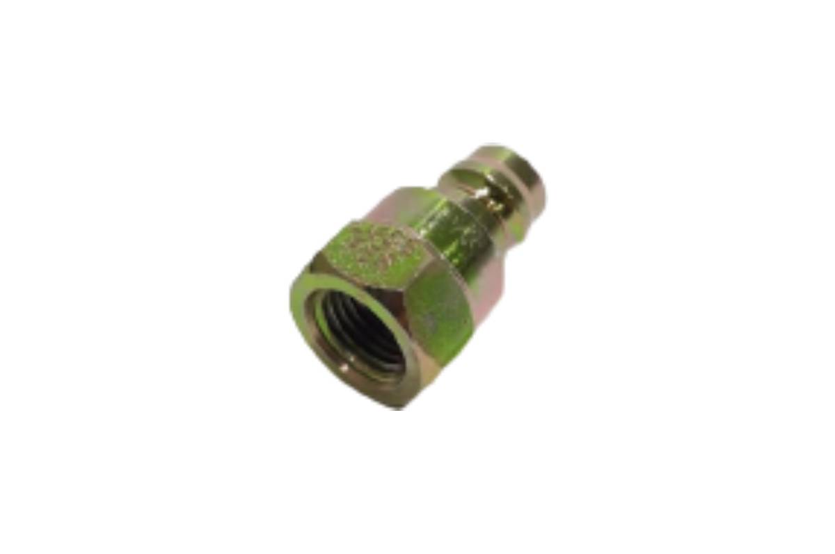 PINO ENGATE RAPIDO 1/4 NPT HIDRAULICO ROSCA FEMEA TIPO MACHO