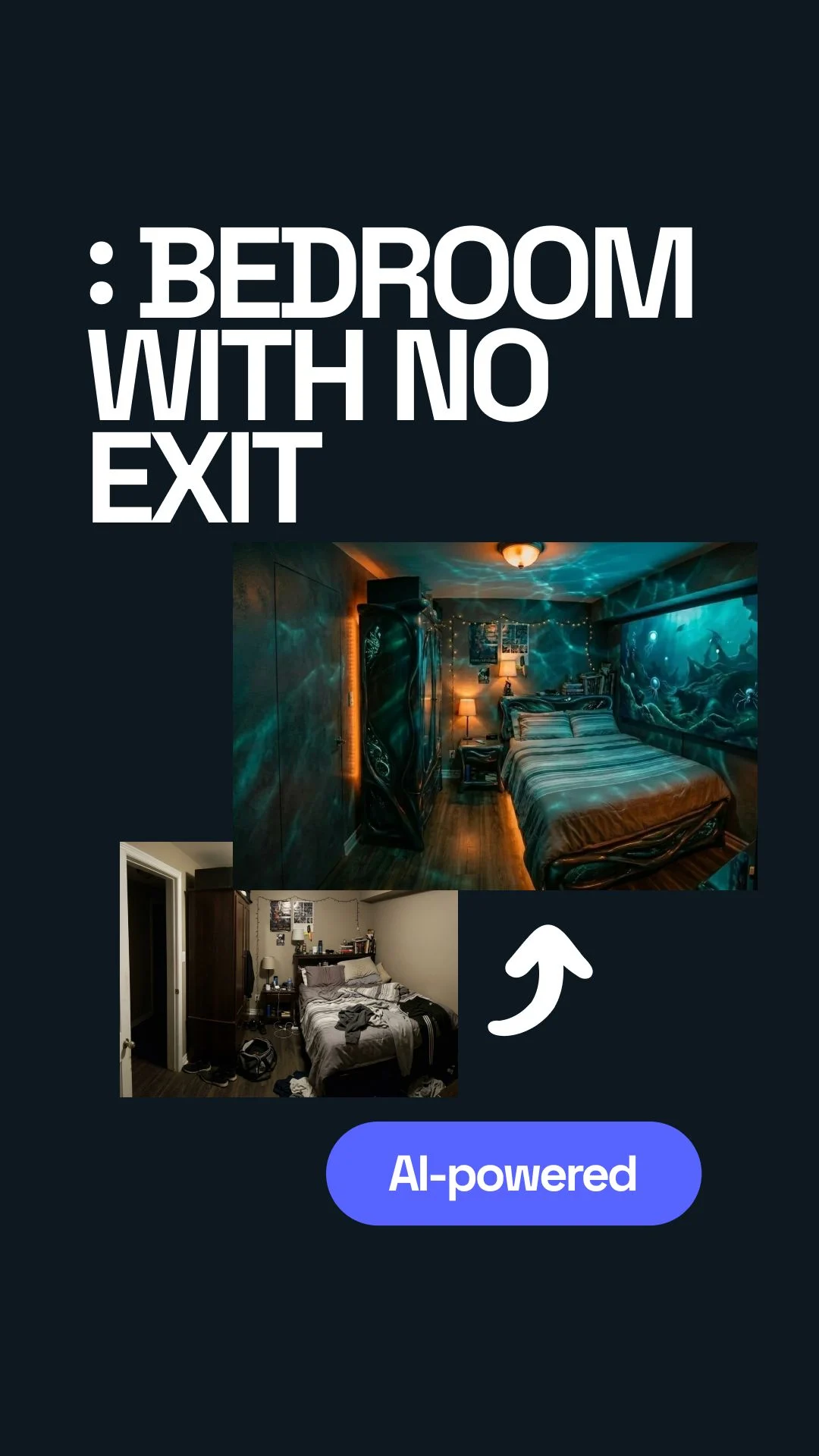 I tried to turn a plain bedroom into an underwater room. Here’s what actually worked.