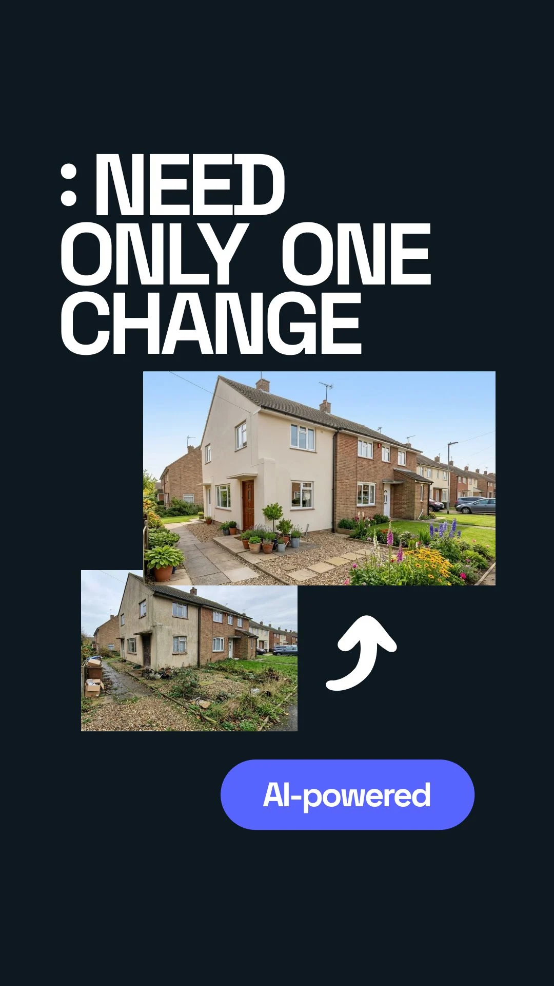 I tried selling a house with lazy photos. Yeah. Bad idea.