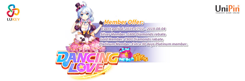 Dancing Love - Buy Membership on UniPin and Get Rewards! 1564648168-website