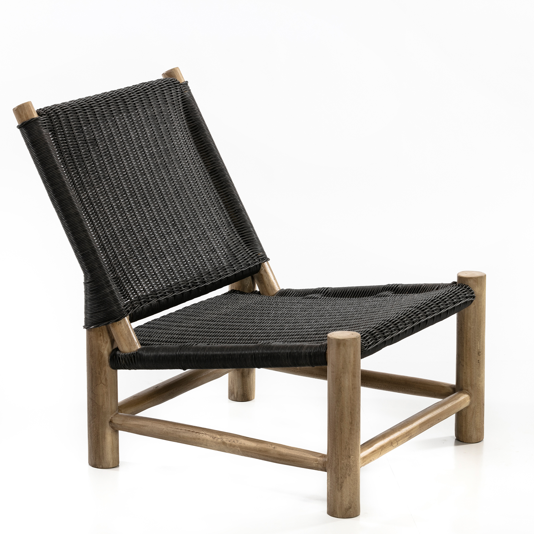 wooden garden lounge chairs