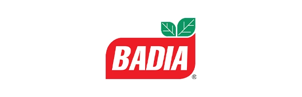 Logo that reads Badia