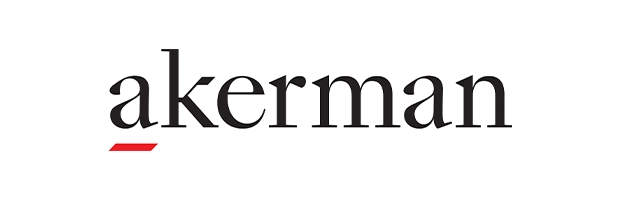 Logo that reads Akerman