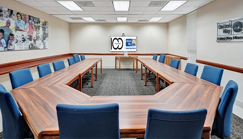 photograph of meeting room