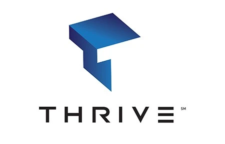 Logo that reads Thrive