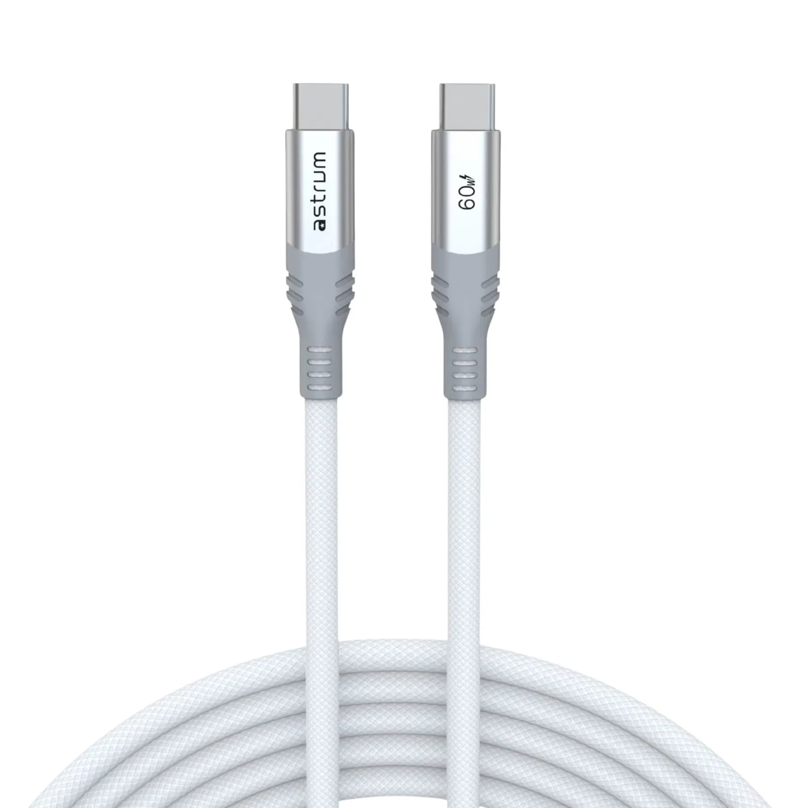 VMCC60 CABLE C-C 60W M-M 2.0M BRAID WH
