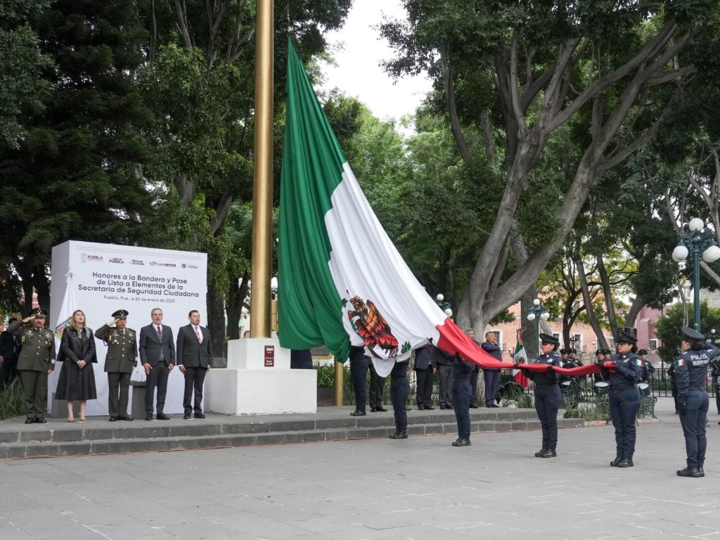 Encabezan Armenta y Chedraui pase de lista a policías de la SSC