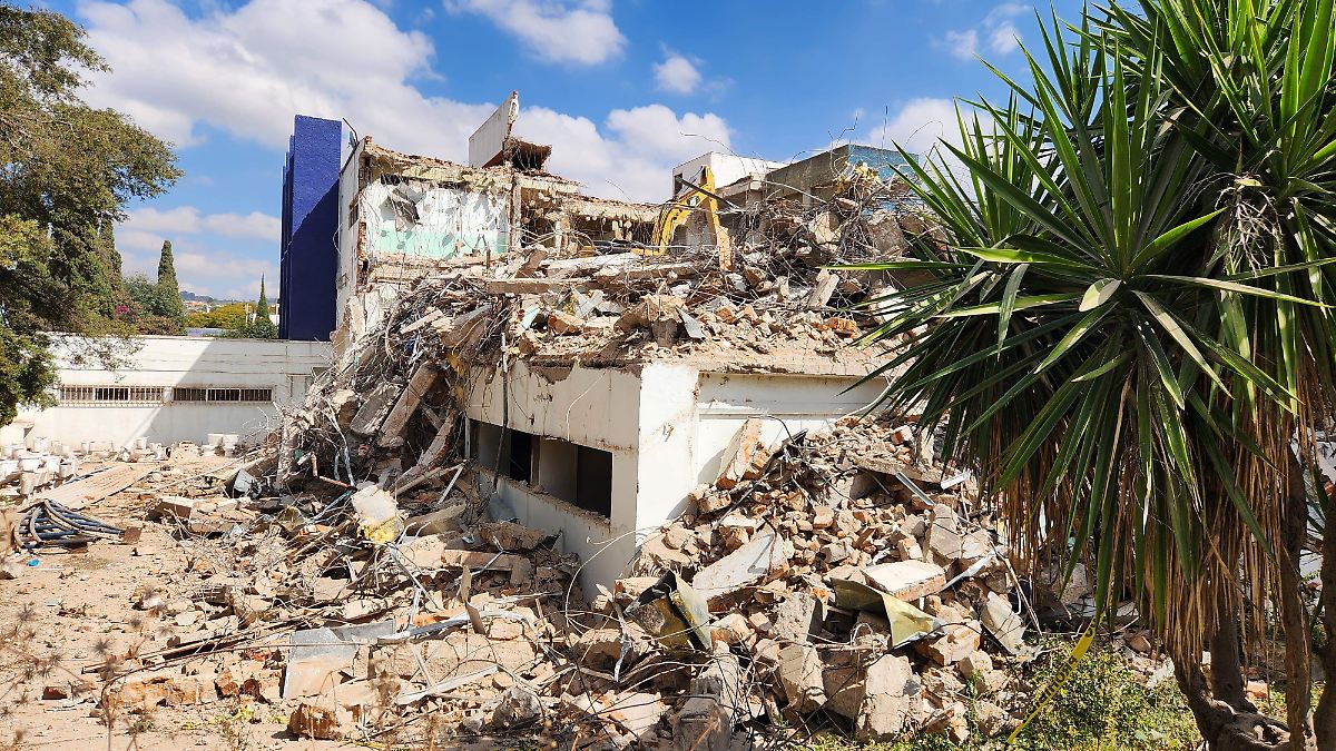 Avanza demolición del Hospital de Tlaxcala; se construirá un parque inclusivo