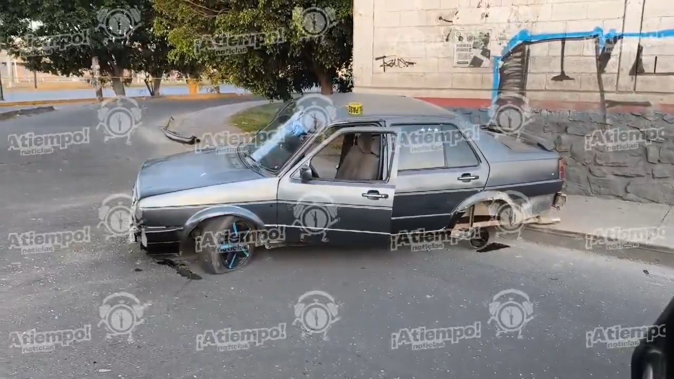 Muere copiloto tras choque en Blvd 18 de Noviembre