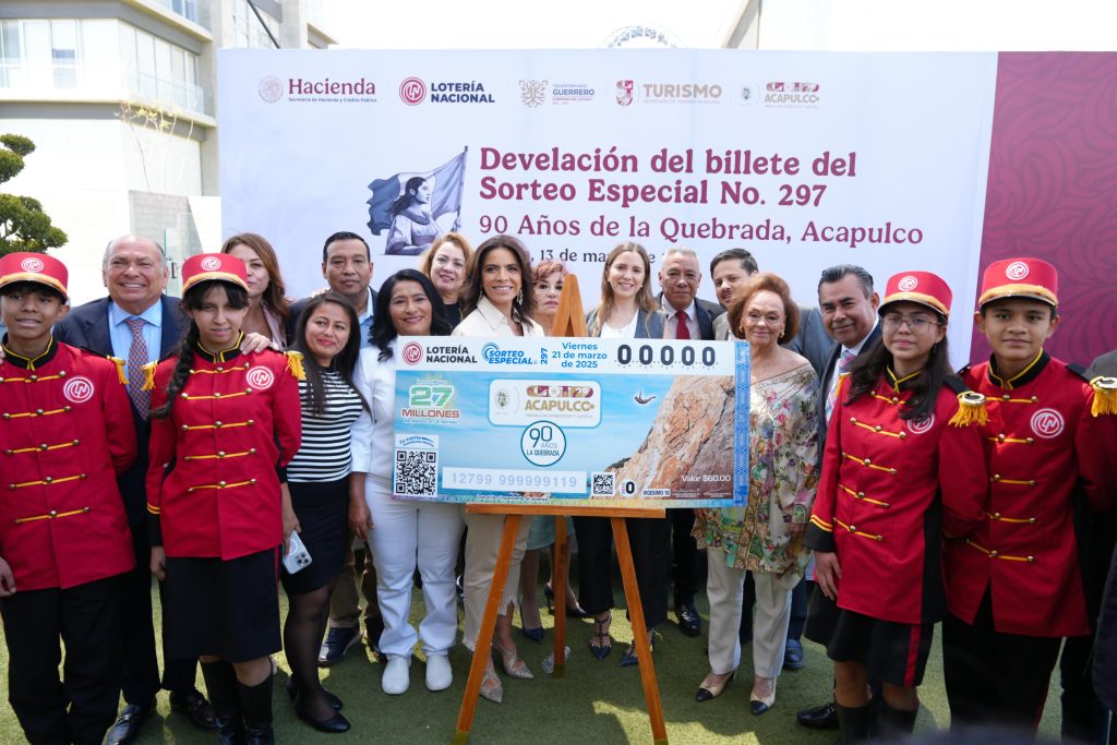 Lotería Nacional celebra 90 años de La Quebrada: Olivia Salomón