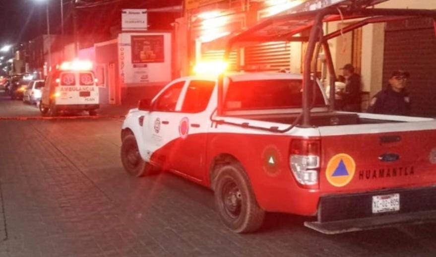 Muere hombre frente a la central de autobuses en Huamantla