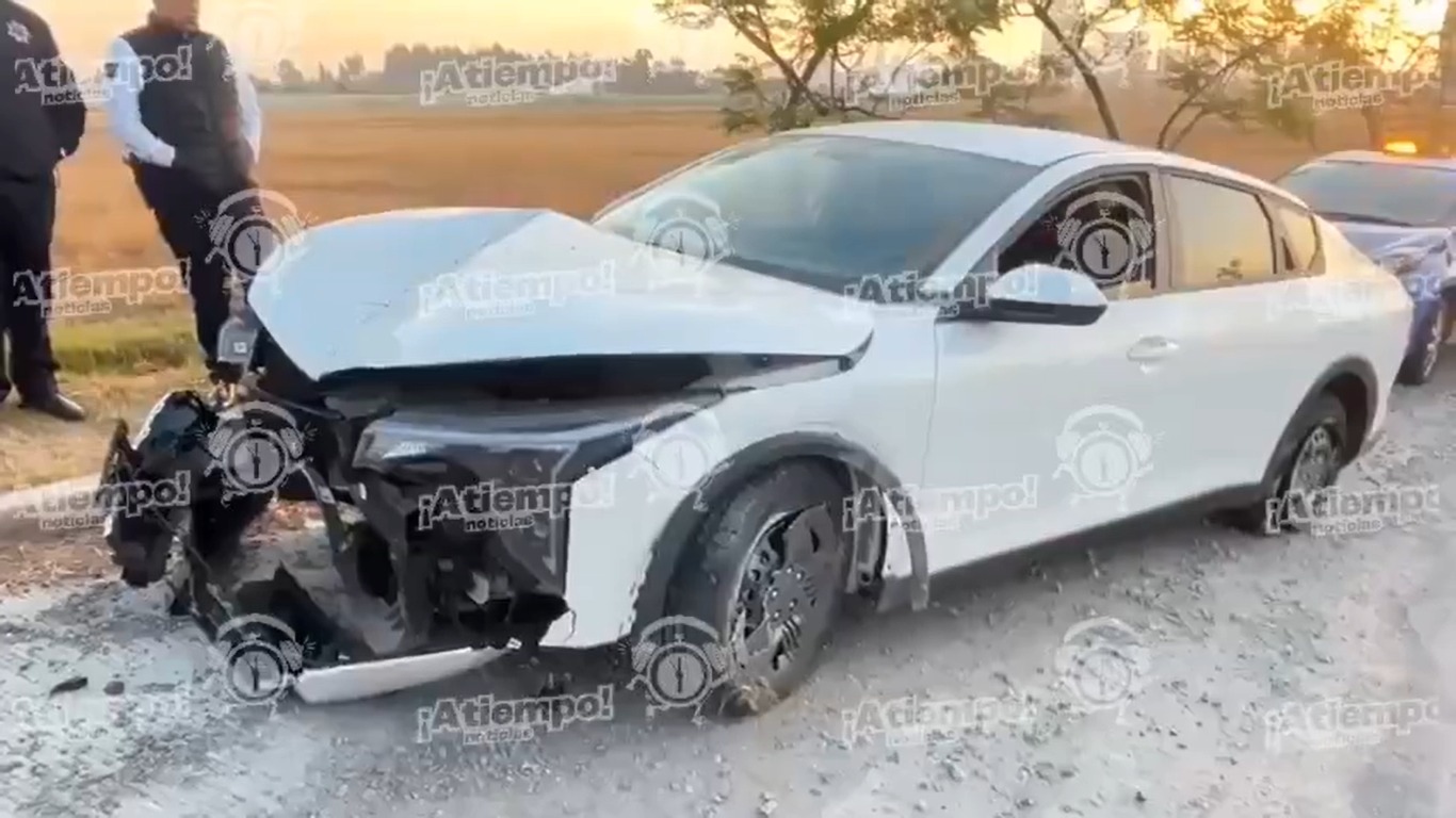 Reportan mañana de accidentes en Puebla capital con al menos cuatro lesionados