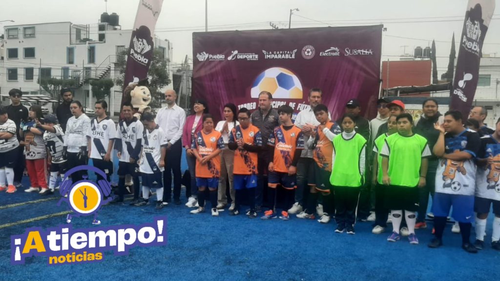 Arranca en Puebla capital el Primer Torneo Municipal por la Inclusión 2025