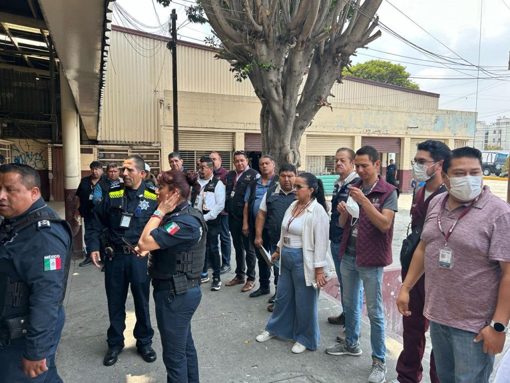 Realiza Gobierno de la Ciudad inspección sanitaria en Mercado Zapata ante denuncia ciudadana