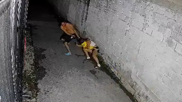 Detienen a masculino por agresión a mujer con su bebé en Aragua, Venezuela.