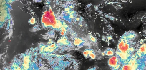Pronóstico de lluvias y calor para este jueves en México