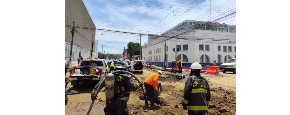 Protección Civil Estatal atendió fuga de gas en Puebla: evacuaron a más de mil 200 personas sin lesionados