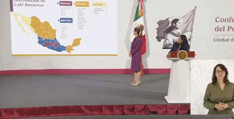 Presentan Café del Bienestar con productores de cuatro estados
