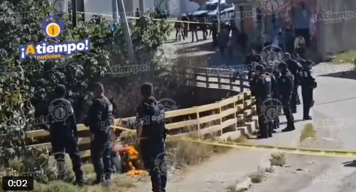 Hallan cadáver encobijado de líder de carteristas en Puebla capital