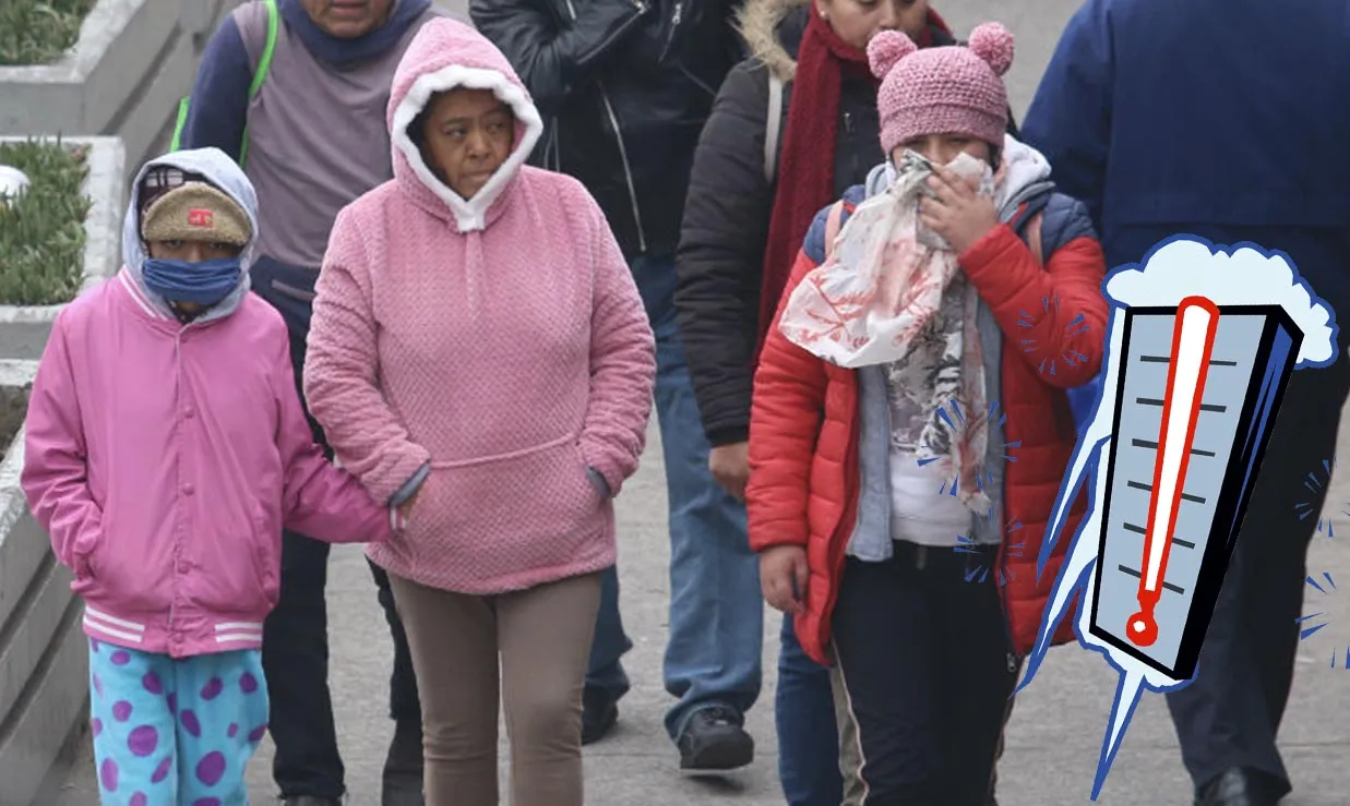 Frente frío deja bajas temperaturas y fuertes vientos en Puebla, Tlaxcala y CDMX
