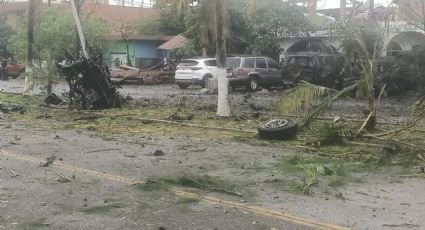 Explosión frente a comandancia en Michoacán deja un muerto y 10 heridos