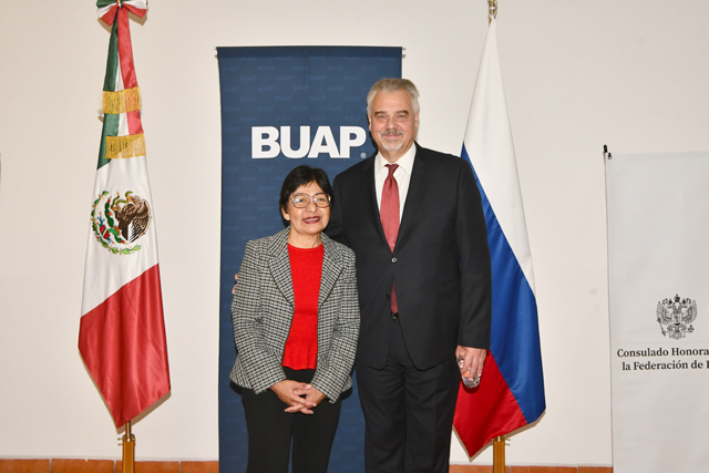 BUAP y Rusia celebran intercambio académico, científico y tecnológico