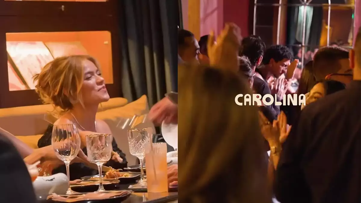 Karol G paga la cuenta a 150 comensales en Medellín