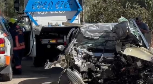 Muere al instante tras destrozar su automóvil en la México-Puebla