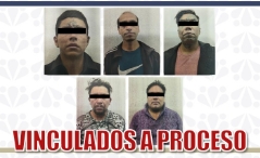 Obtuvo la FGE vinculación a proceso de cinco presuntos responsables de apoderarse de documentos electorales en Tlapanalá, Puebla