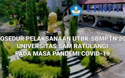 Proses Pelaksanaan UTBK SBMPTN 2021 Universitas Sam Ratulangi