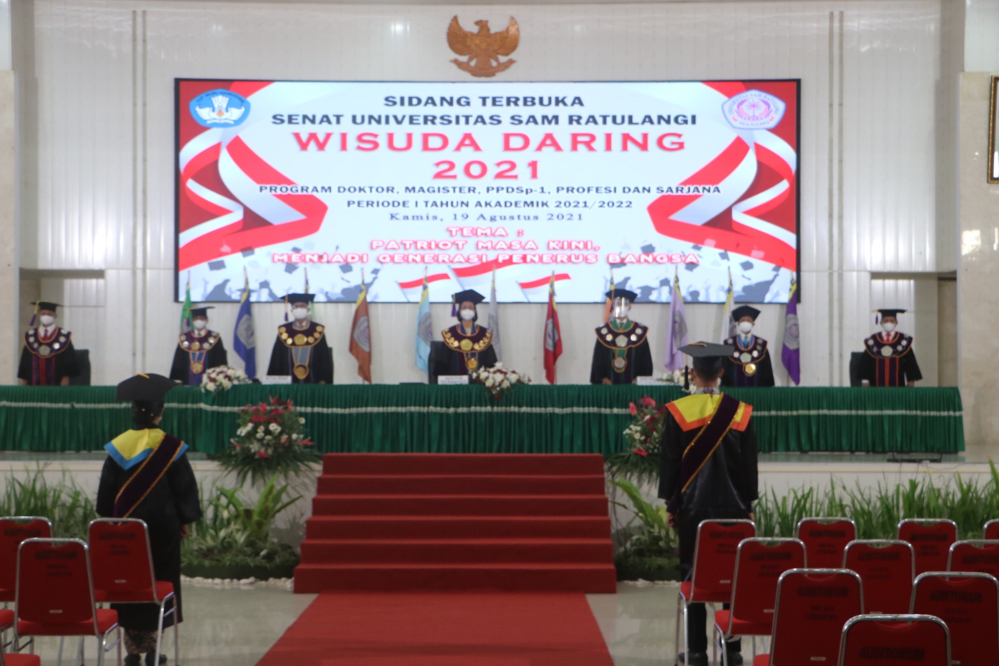 Wisuda Daring UNSRAT Periode I Tahun Akademik 2021/2022 Wisuda Daring UNSRAT Periode I Tahun Akademik 2021/2022
