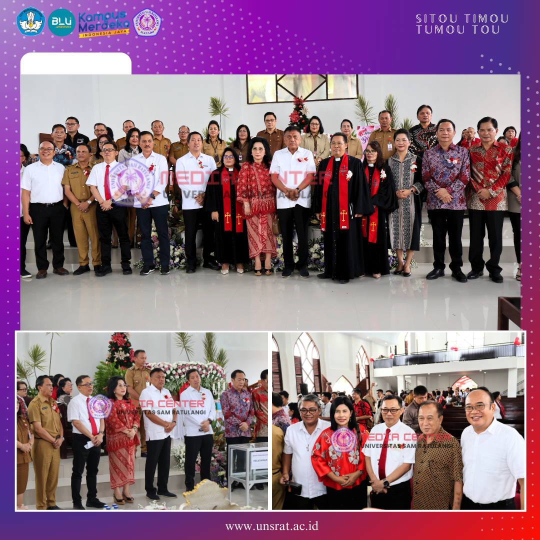REKTOR UNSRAT MENGHADIRI PERESMIAN GEDUNG GEREJA BARU REKTOR UNSRAT MENGHADIRI PERESMIAN GEDUNG GEREJA BARU