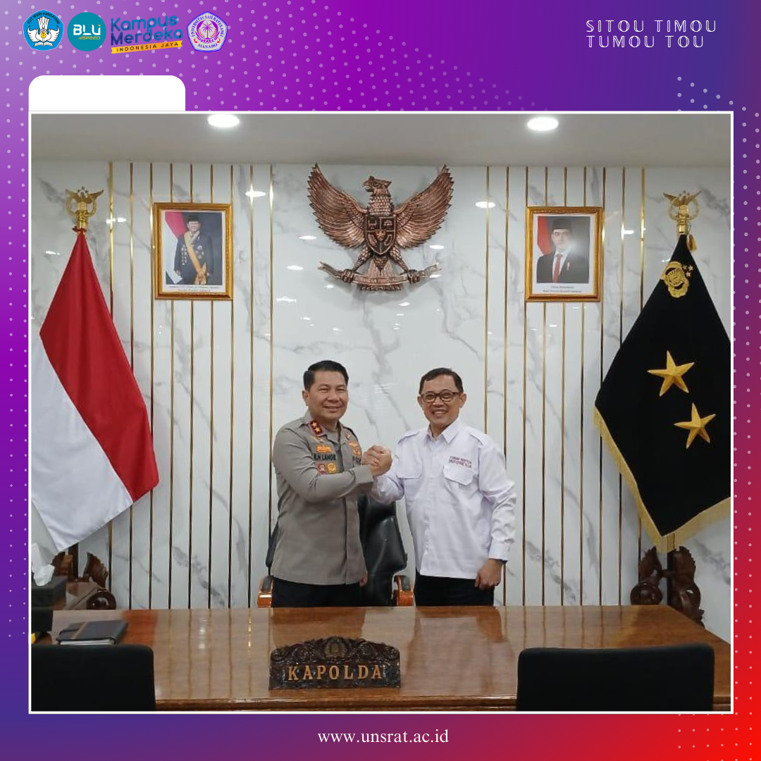 KUNJUNGAN REKTOR UNSRAT KE POLDA SULUT KUNJUNGAN REKTOR UNSRAT KE POLDA SULUT