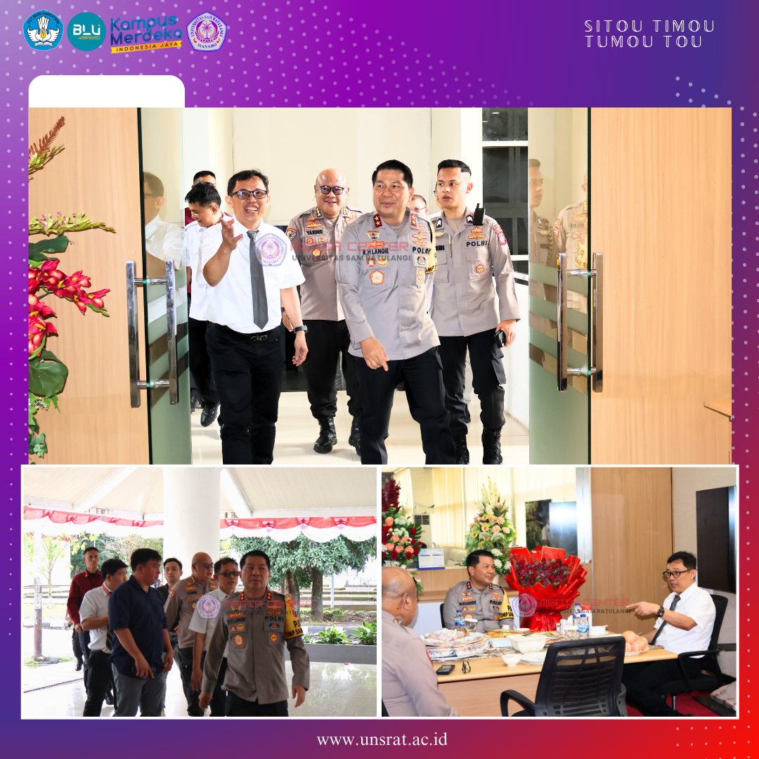 KUNJUNGAN KAPOLDA SULUT KE UNSRAT KUNJUNGAN KAPOLDA SULUT KE UNSRAT