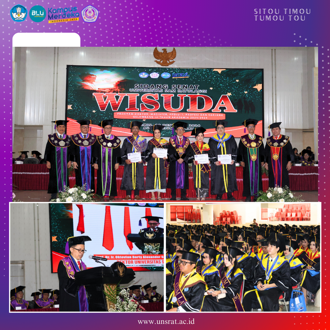 WISUDA UNSRAT WISUDA UNSRAT