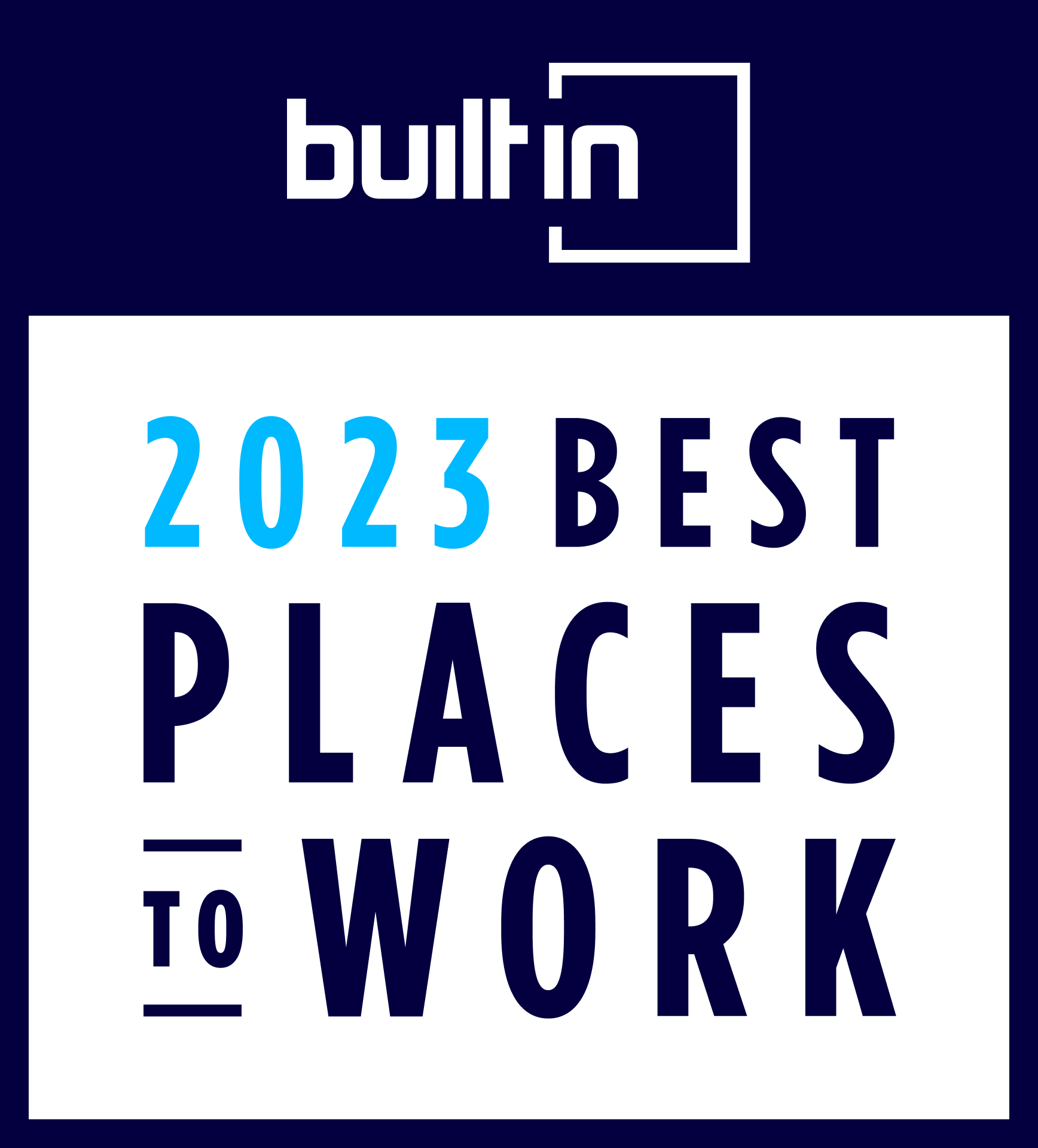 Best Places to Work 2023 by Built In