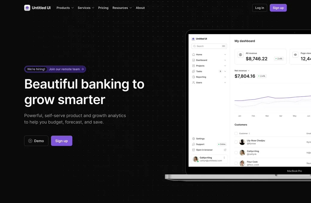 Hero screen mockup 06