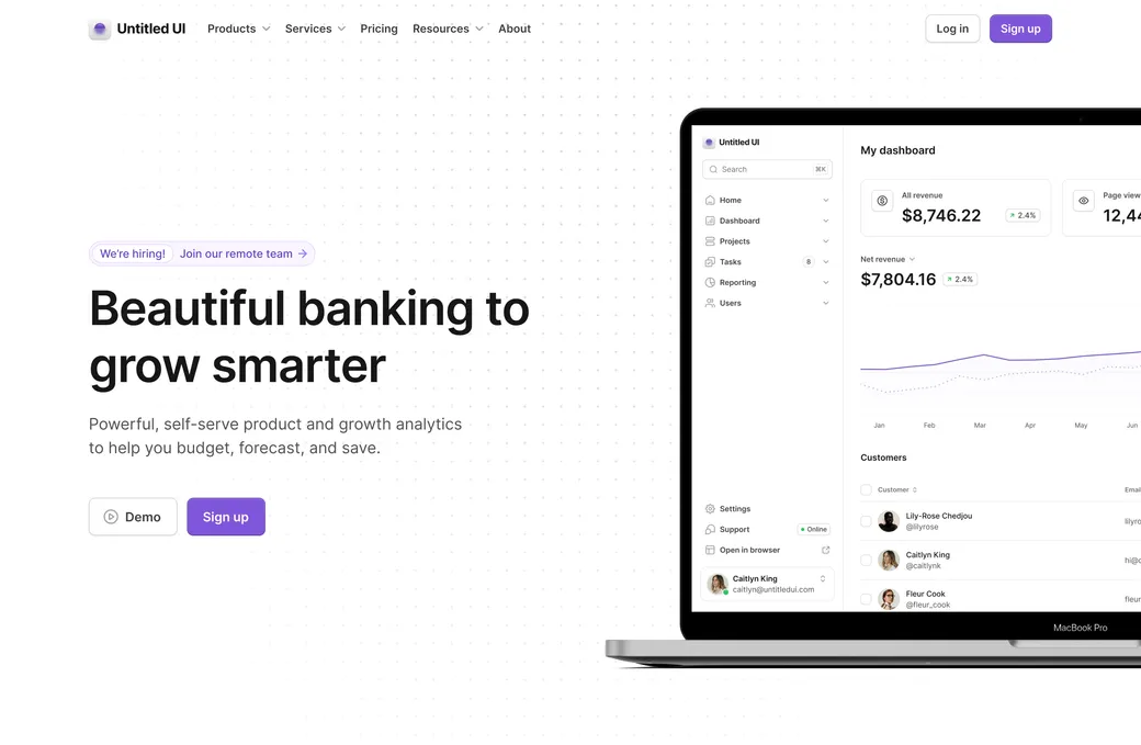 Hero screen mockup 06